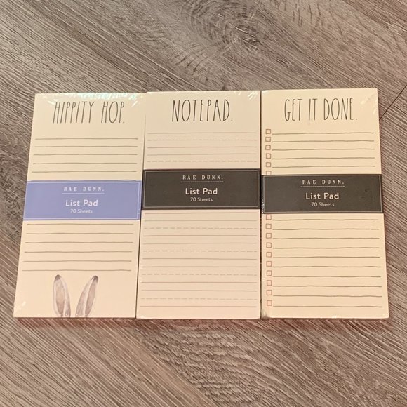 🟫 RL-6️⃣ Different Notepads Rae Dunn and Knock Knock Pads - Picture 4 of 16